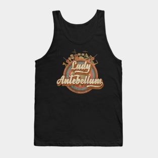 Tshirt Music Designs Vintage Retro - Lady Antebellum Tank Top